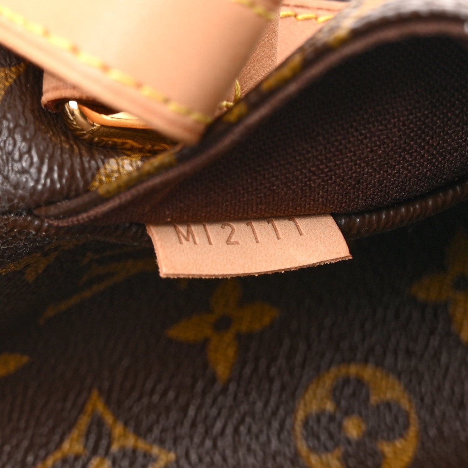 Louis Vuitton Monogram Menilmontant MM 7 of 10