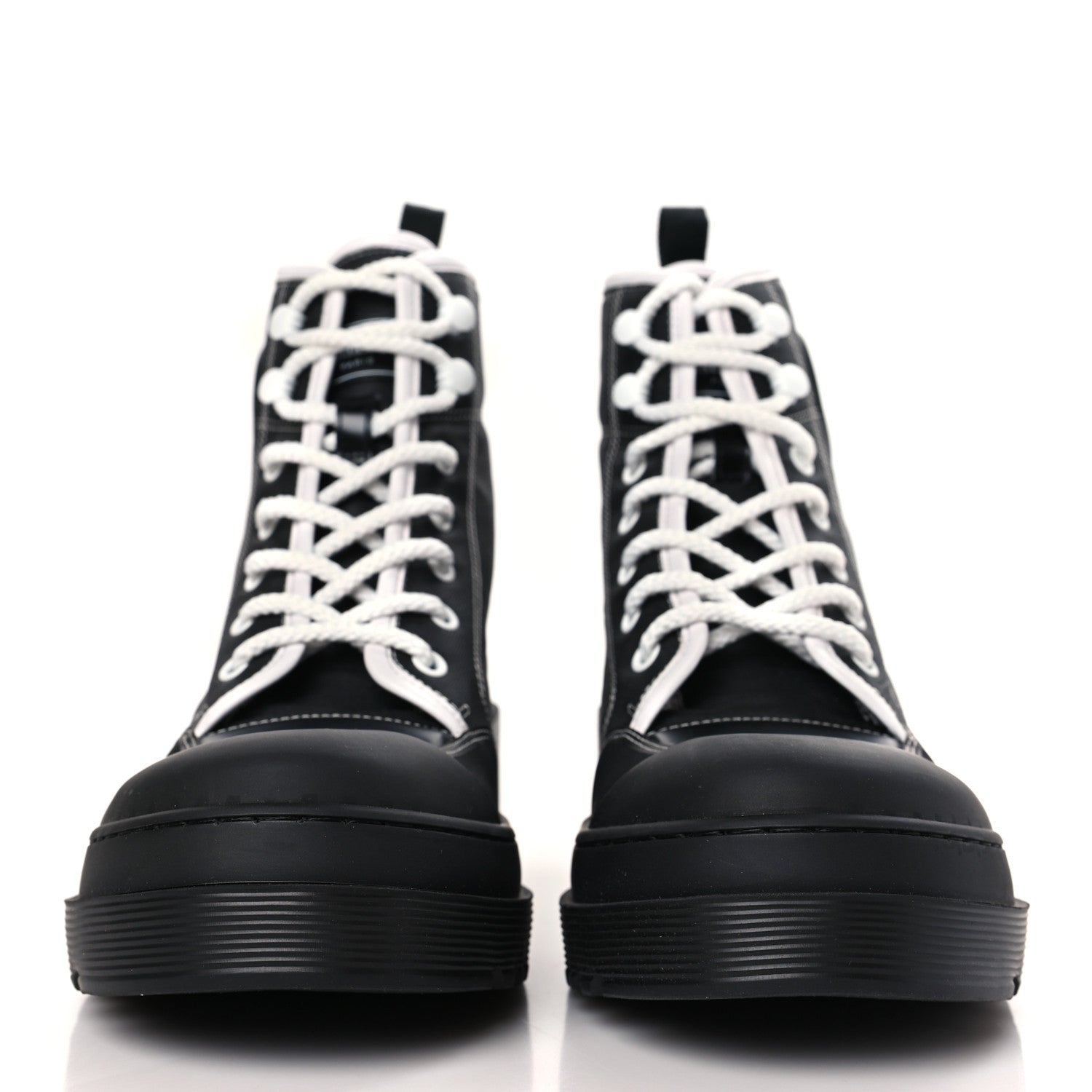 Christian Dior Technical Fabric D-Rise 35mm Boots 40.5 Black 2 of 8