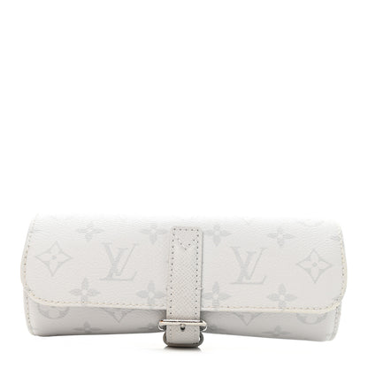 Louis Vuitton Taigarama 3 Watch Travel Case Antartica 1 of 7