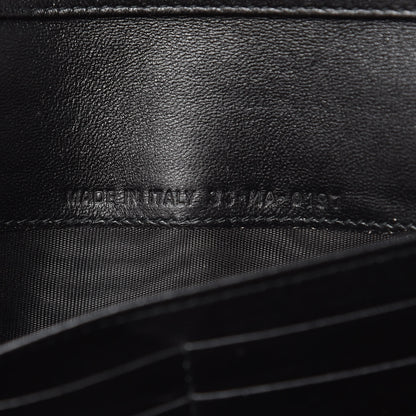 Christian Dior Lambskin Cannage Studded Dioraddict Wallet on Chain Black 8 of 11