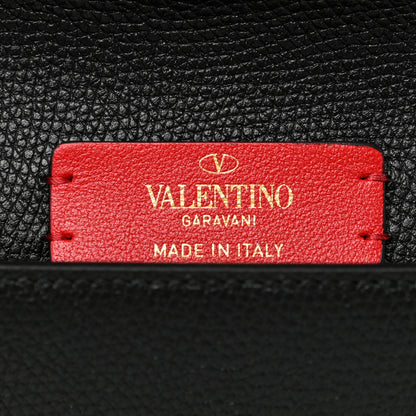Valentino Garavani Grained Calfskin VSling Pouch Black 6 of 8