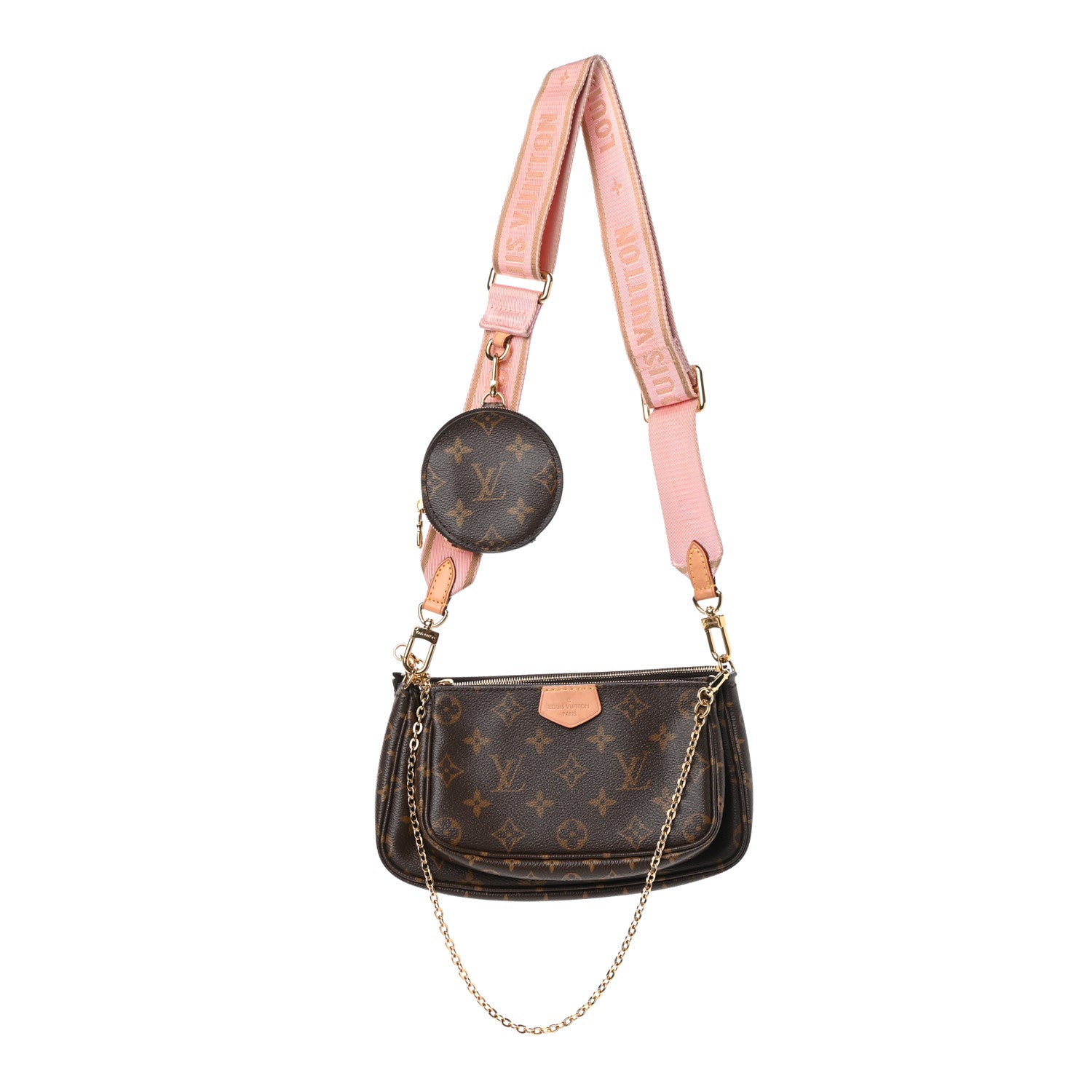 Louis Vuitton Monogram Multi Pochette Accessories Rose Clair 1 of 10
