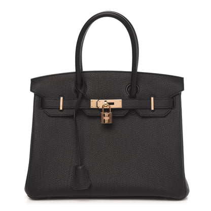 Hermes Togo Birkin 30 Black 1 of 10