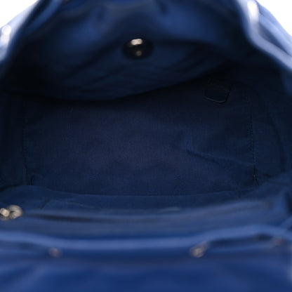 Chanel Lambskin Quilted Small Urban Spirit Backpack Blue 5 of 10