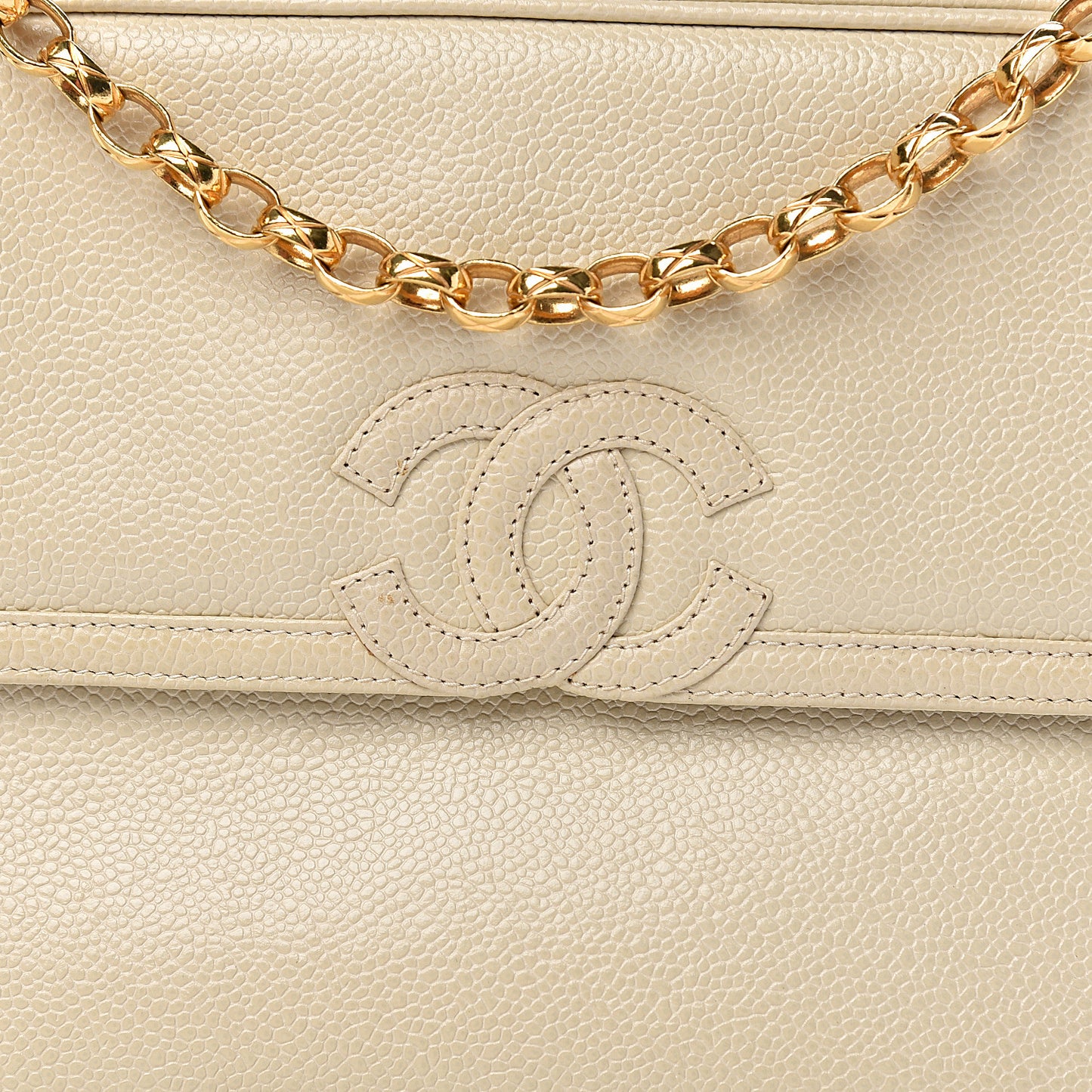 Caviar CC Camera Case Beige