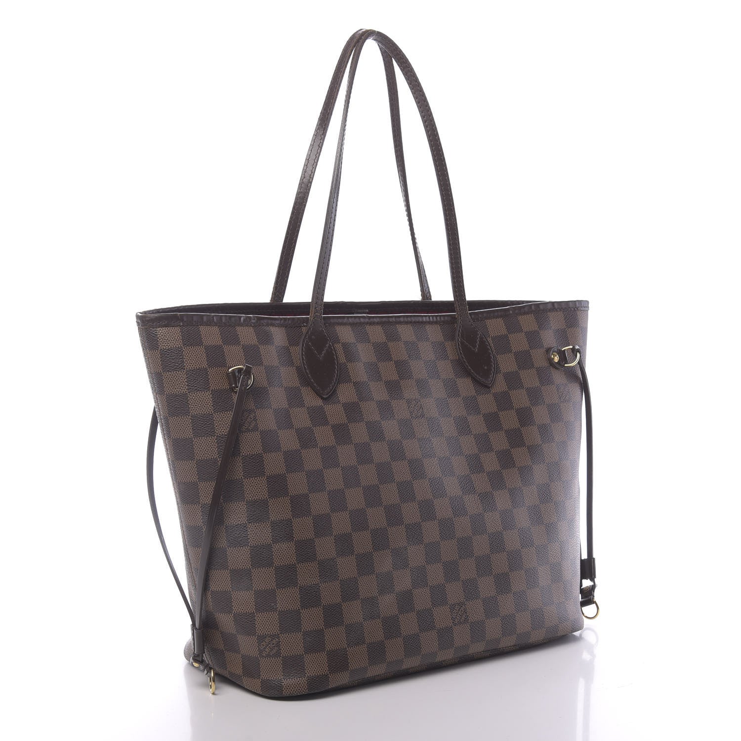 Louis Vuitton Damier Ebene Neverfull MM 3 of 16