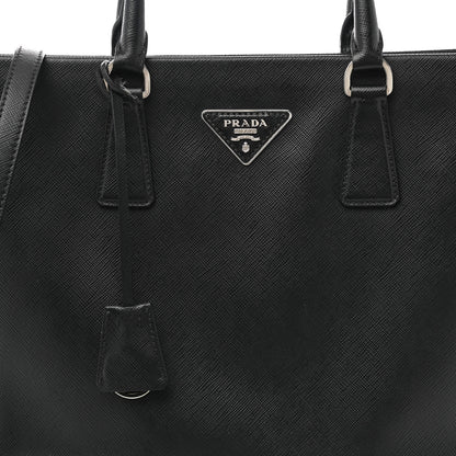 Prada Saffiano Shopping Tote Black 8 of 11