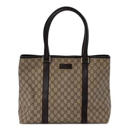 Gucci GG Plus Monogram Medium Joy Tote Dark Brown 1 of 11