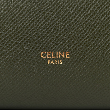 Celine Grained Calfskin Micro Belt Bag Olive 6 of 11