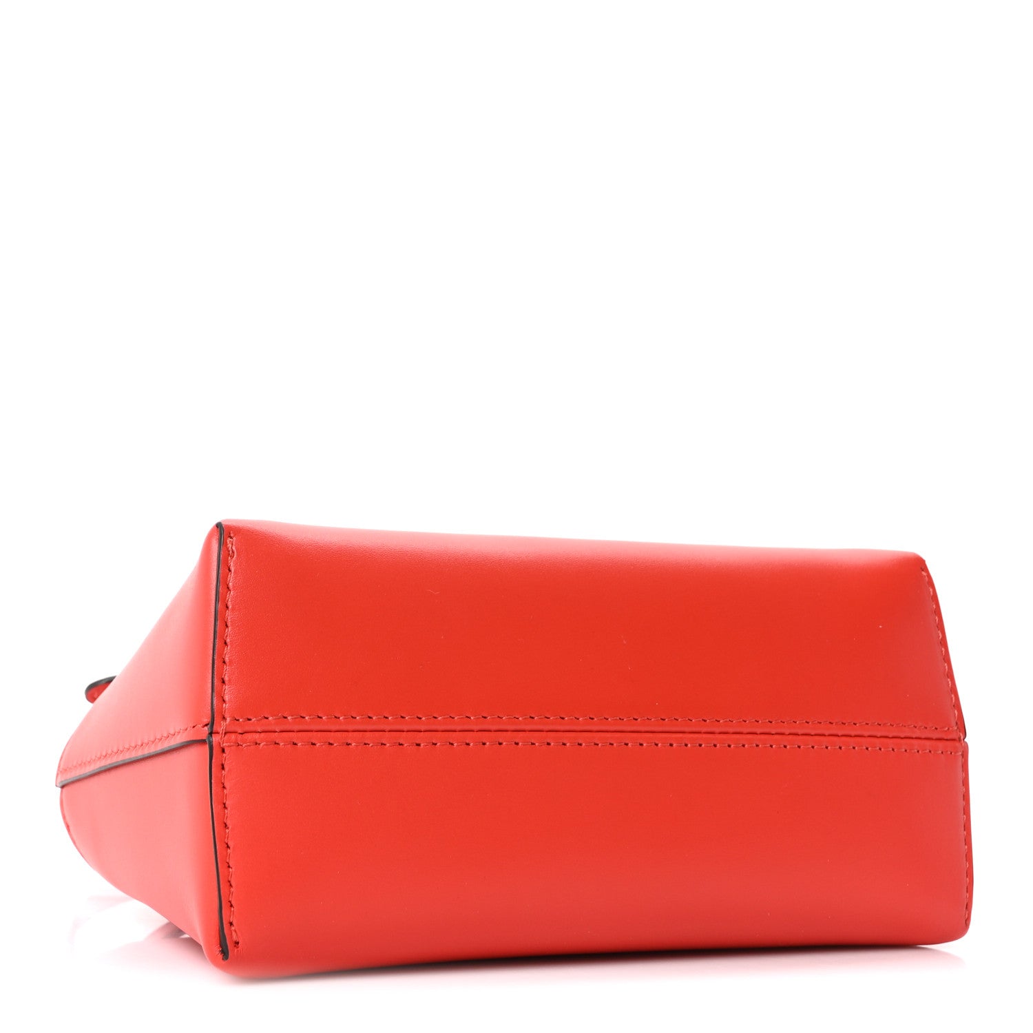 Fendi Vitello King Plexiglass Logo Embossed Mini By The Way Top
