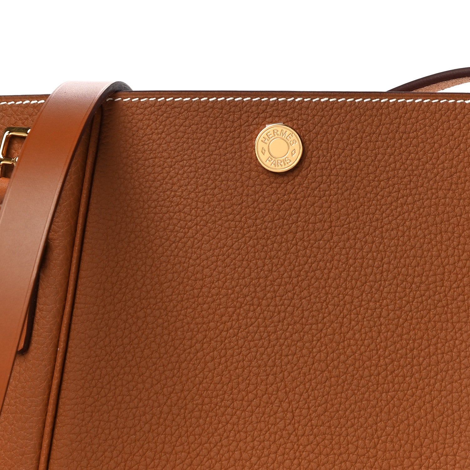 Hermes Togo Vache Hunter Perspective Cavaliere 21 Gold 6 of 9