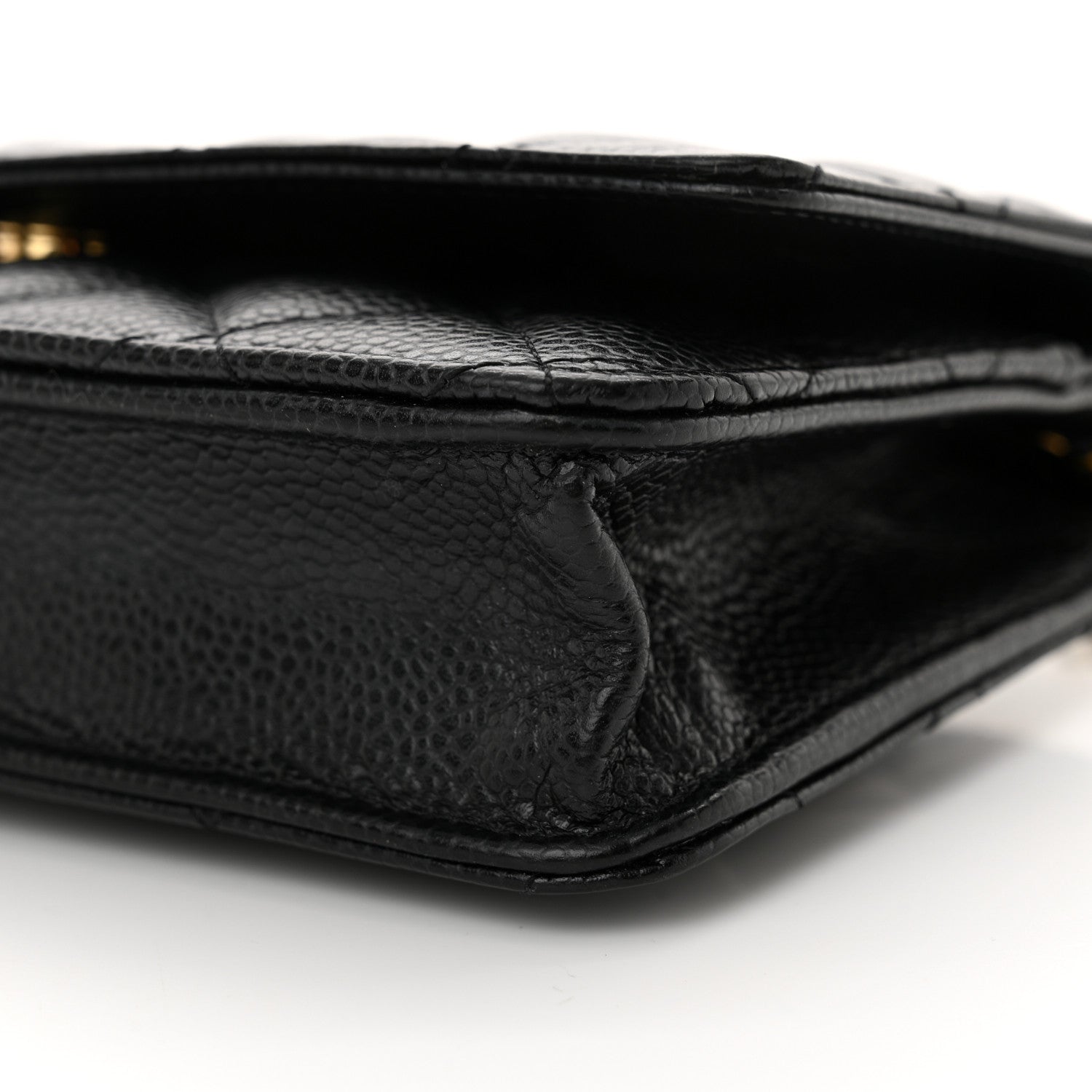 Chanel Caviar Quilted Wallet on Chain WOC Black 11 of 13