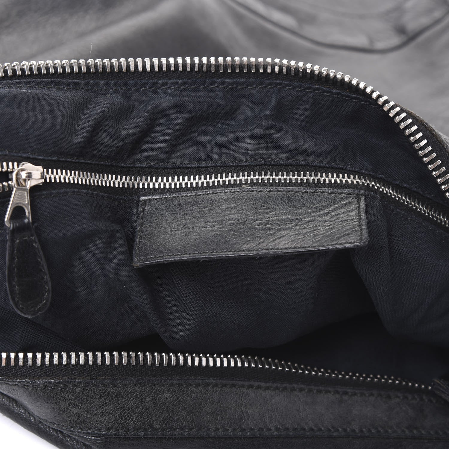 Balenciaga Agneau Giant 21 Silver Hardware Day Hobo Black 5 of 8