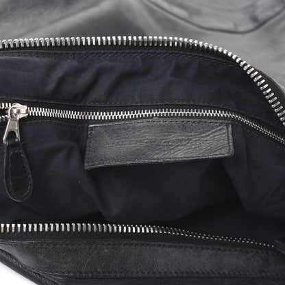 Balenciaga Agneau Giant 21 Silver Hardware Day Hobo Black 5 of 8