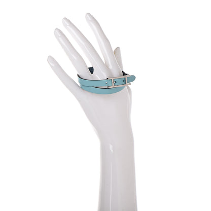 Hermes Swift Behapi Double Tour Bracelet S Bleu Atoll Colvert 2 of 6