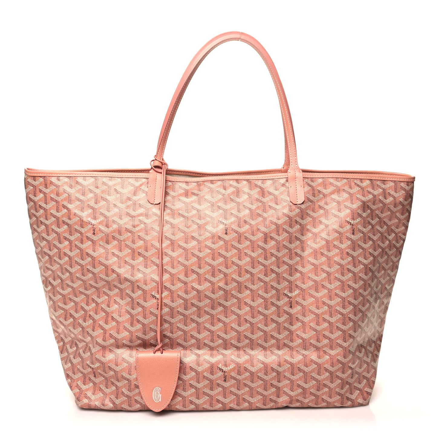 Iridescent Goyardine Saint Louis GM Pearly Coral