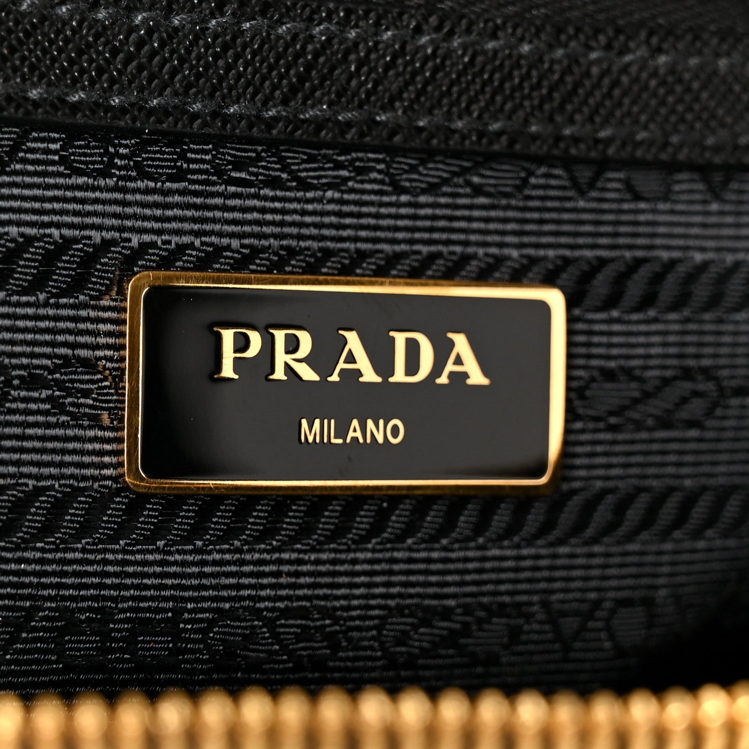 Prada Tessuto Nylon Saffiano Bauletto Black 6 of 10