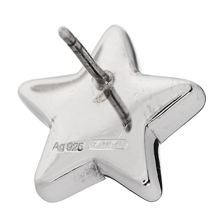 Gucci Sterling Silver Logo Star Earrings 4 of 5