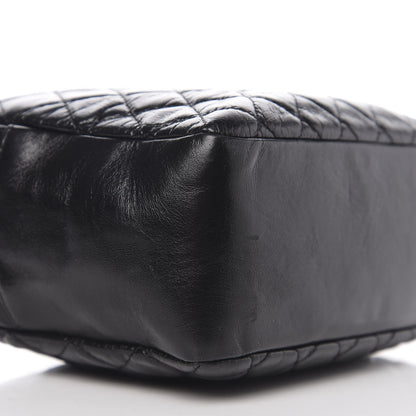 Chanel Calfskin Quilted CC Camera Case Black 8 of 9