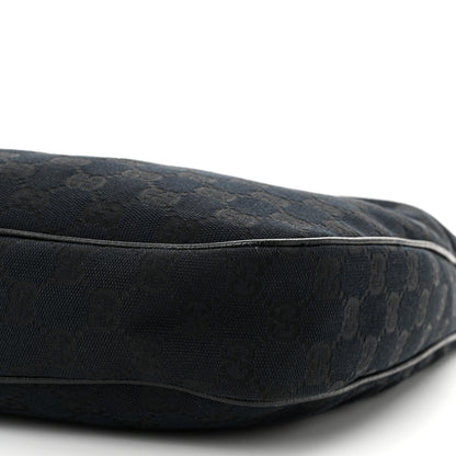 Gucci Monogram Medium Charmy Hobo Black 10 of 10