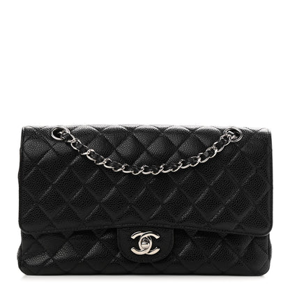 Chanel Caviar Quilted Medium Double Flap Black 1 of 10