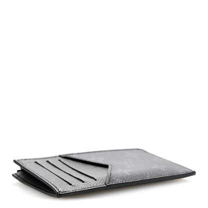 Louis Vuitton Taigarama Coin Card Holder Black 4 of 11