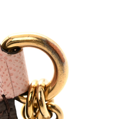 Louis Vuitton Monogram LV Charms Card Holder Rose Ballerine 8 of 9