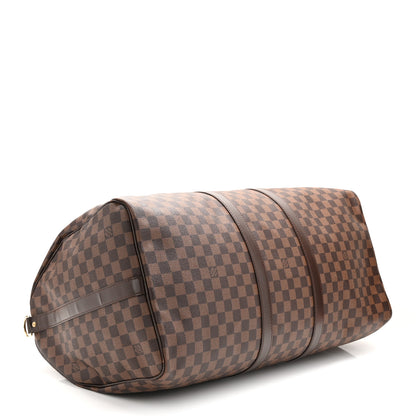 Louis Vuitton Damier Ebene Keepall 55 3 of 10