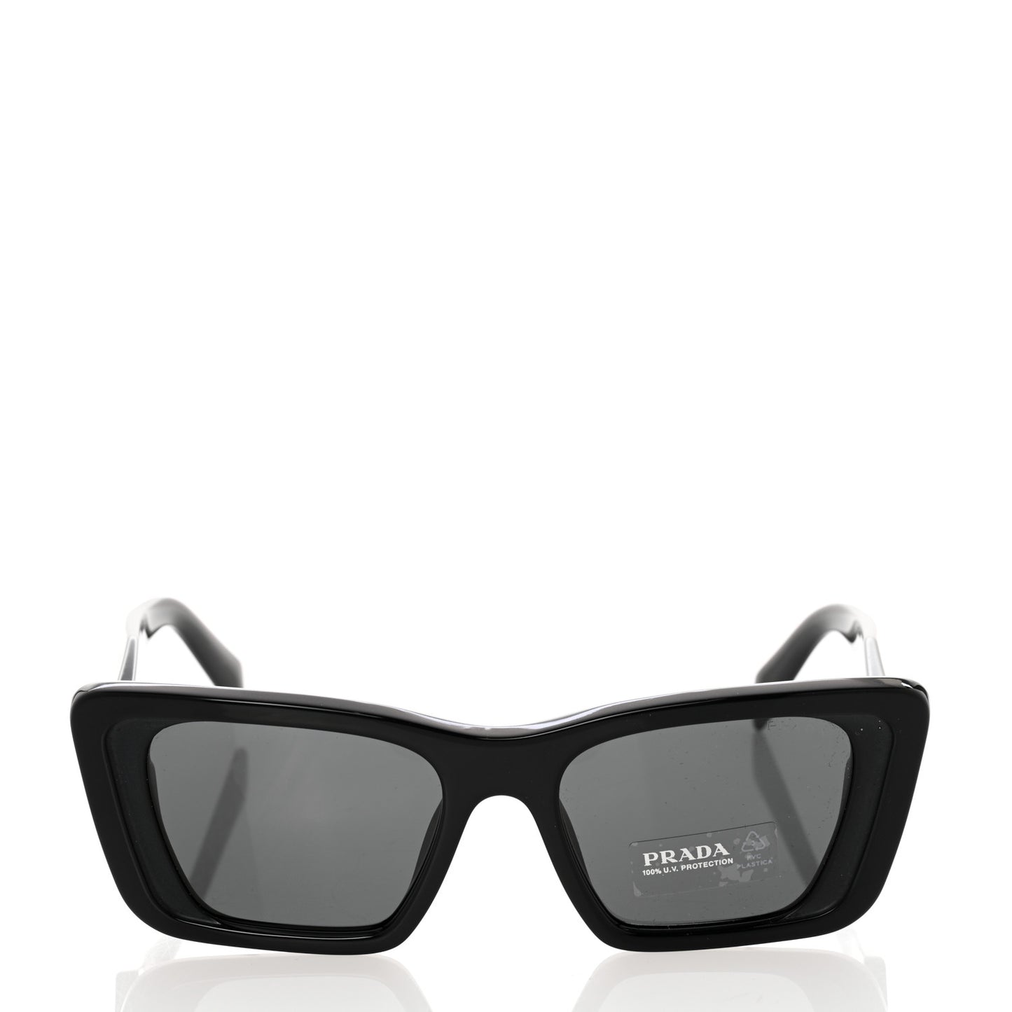 Acetate Symbole Sunglasses SPR 08Y Black