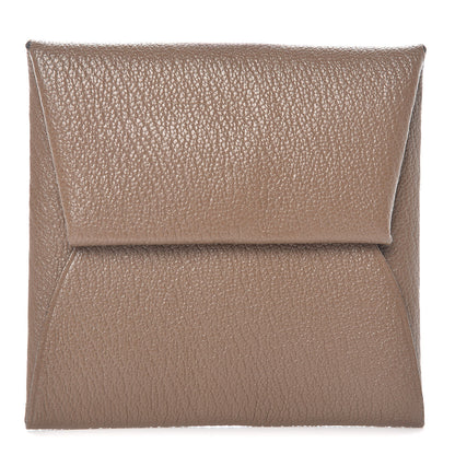 Hermes Chevre Mysore Bastia Coin Purse Etoupe 1 of 9