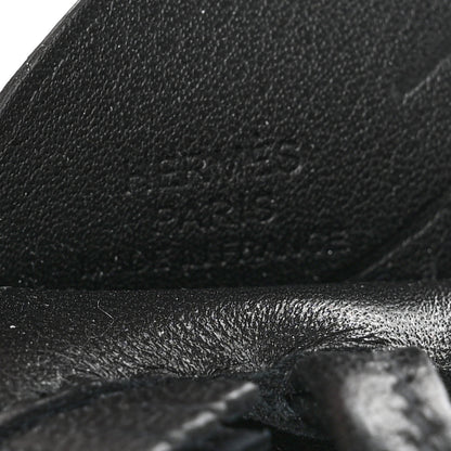 Hermes Milo Lambskin Grigri Rodeo Pegase Horse Bag Charm PM So Black 3 of 5