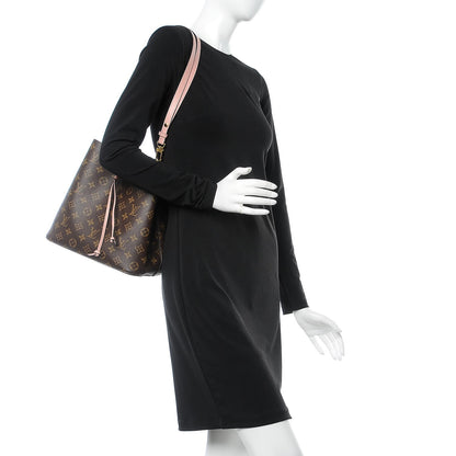 Louis Vuitton Monogram Neonoe MM Rose Poudre 2 of 8