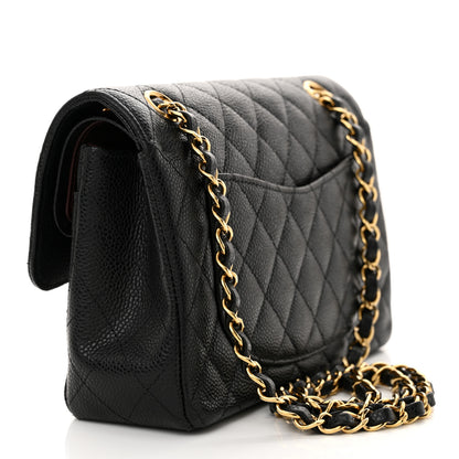 Chanel Caviar Quilted Small Double Flap Black 3 of 16