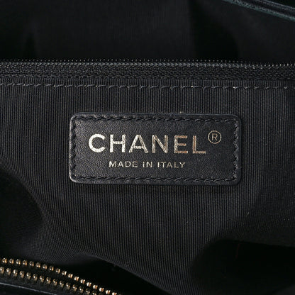 Chanel Lambskin Quilted Coco Vintage Tote Black 6 of 12