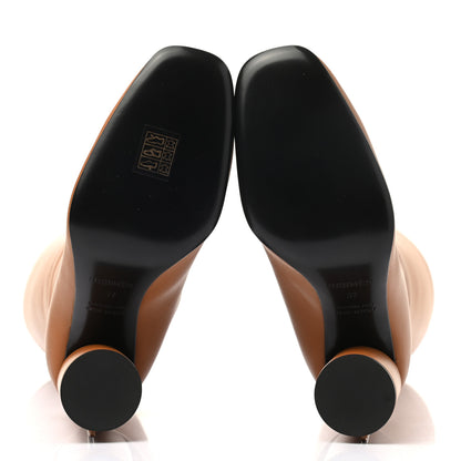 Hermes Calfskin Dressage Boots 37 Beige Dore 5 of 7