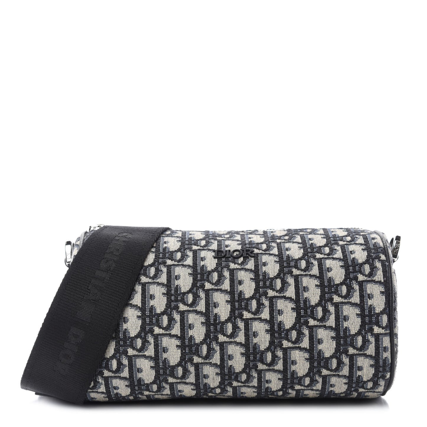 Oblique Roller Messenger Bag Blue