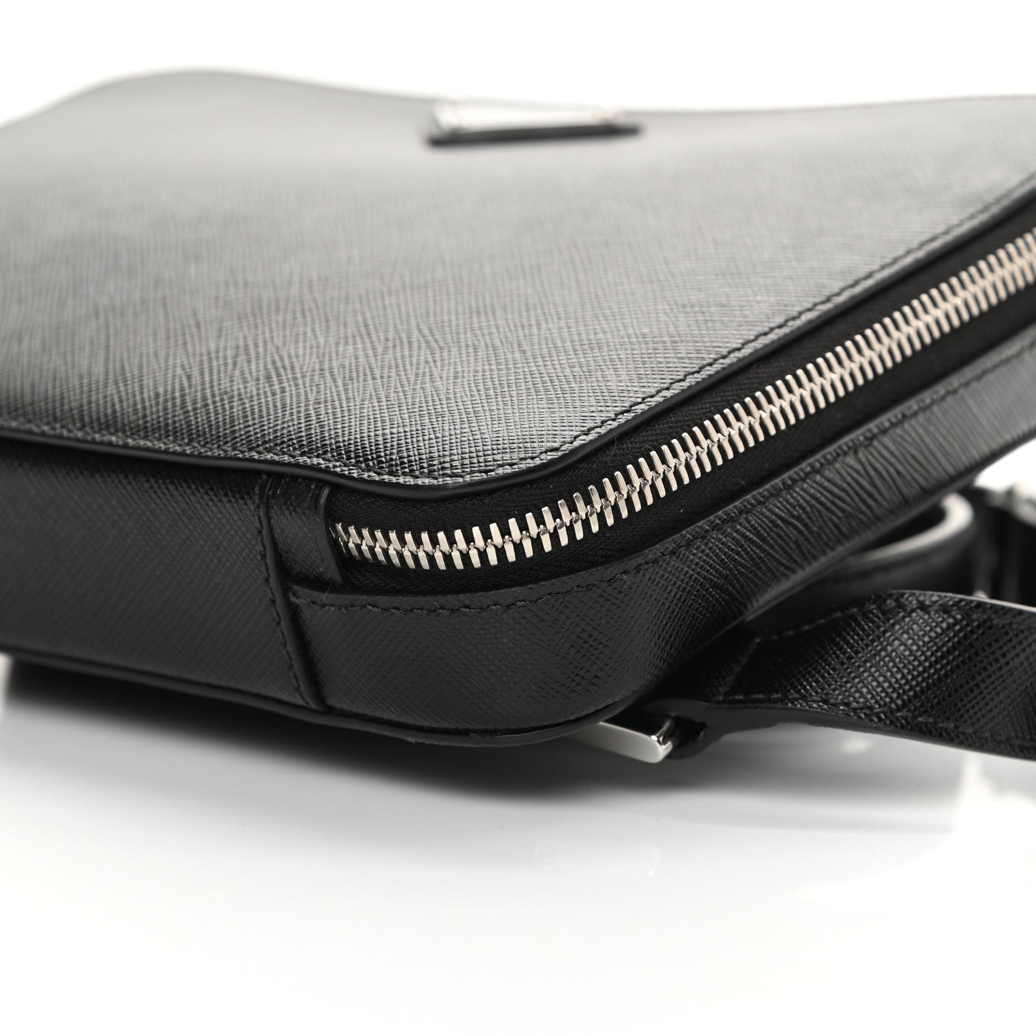 Prada Saffiano Travel Backpack Black 10 of 10