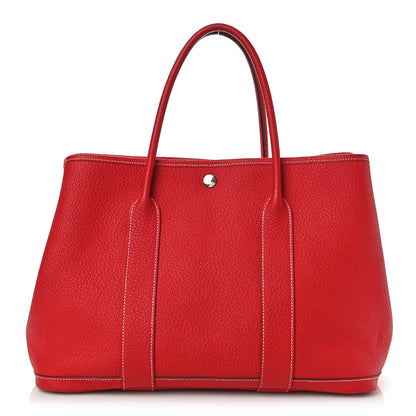 Hermes Negonda Garden Party 36 MM Rouge Casaque 1 of 9