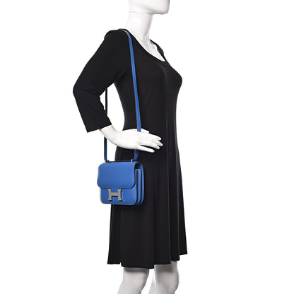 Hermes Epsom Constance 18 Bleu Zellige 2 of 17