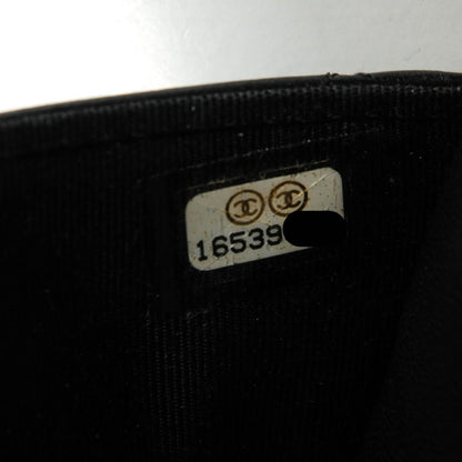 Chanel Lambskin Quilted Wallet On Chain WOC Black 7 of 7