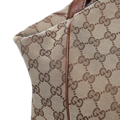 Gucci Monogram Large Sukey Tote Brown 13 of 24