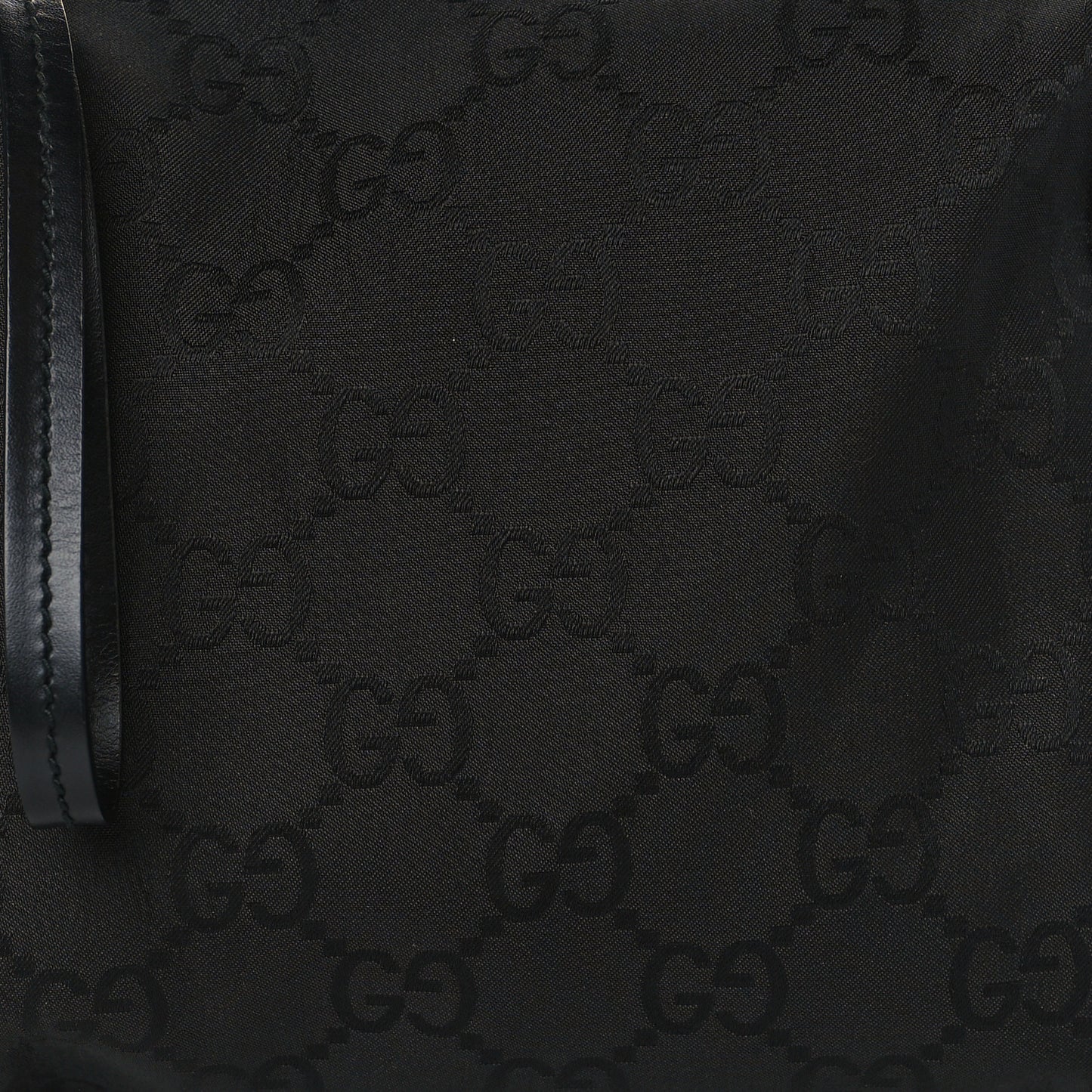 Nylon Monogram Tote Black