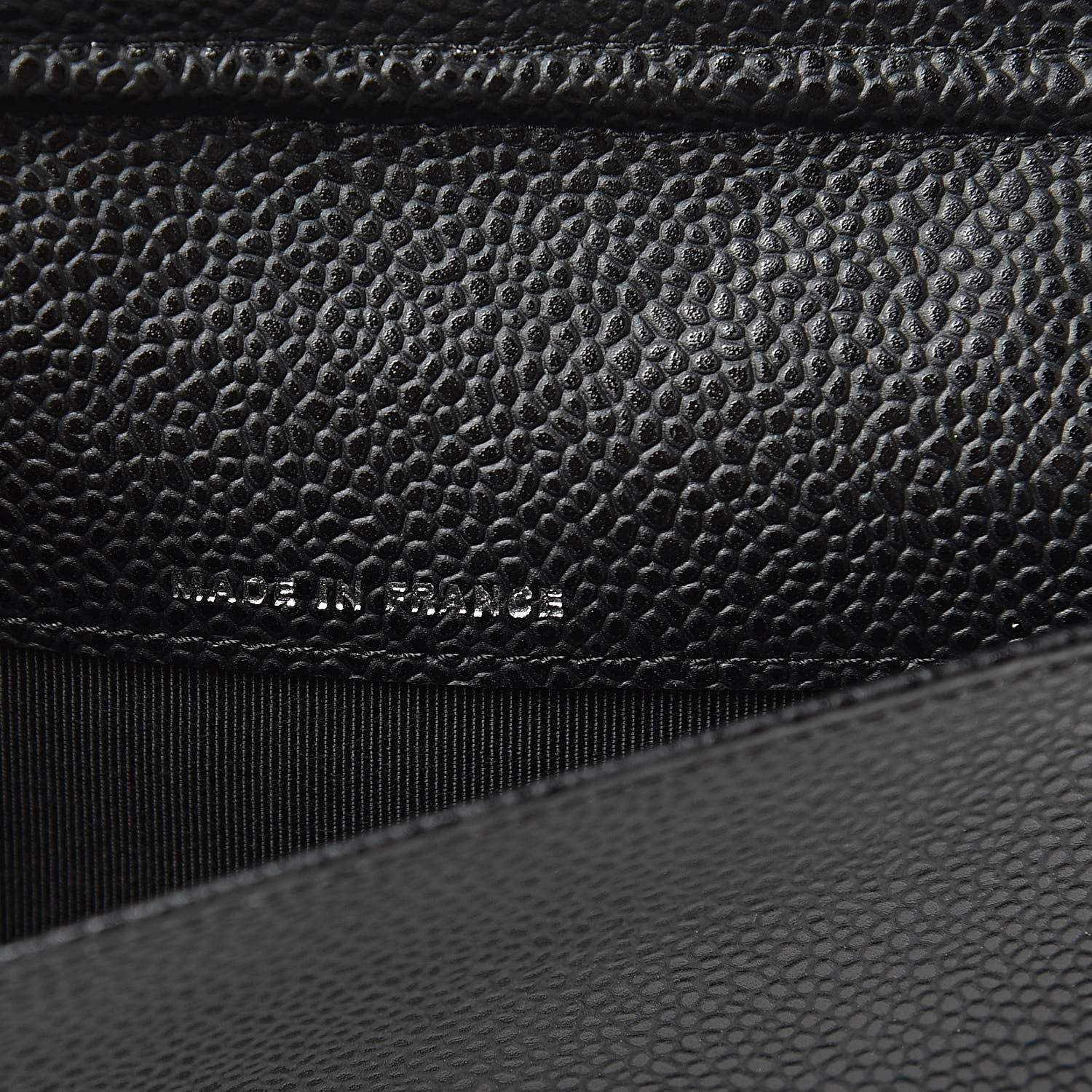 Chanel Caviar Quilted Large Agenda Cover Black 7 of 10