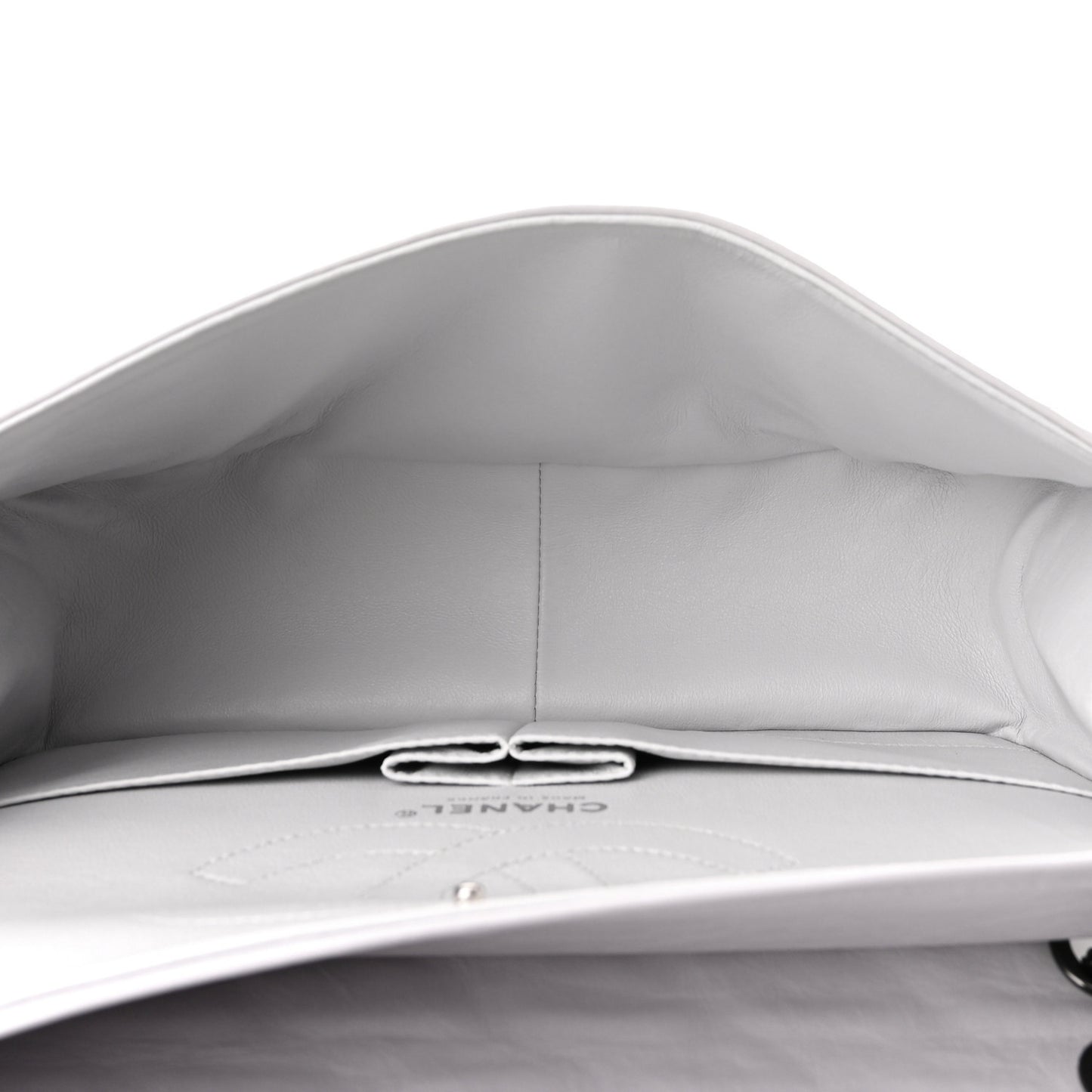 Aged Calfskin Quilted 2.55 Reissue 226 Flap White