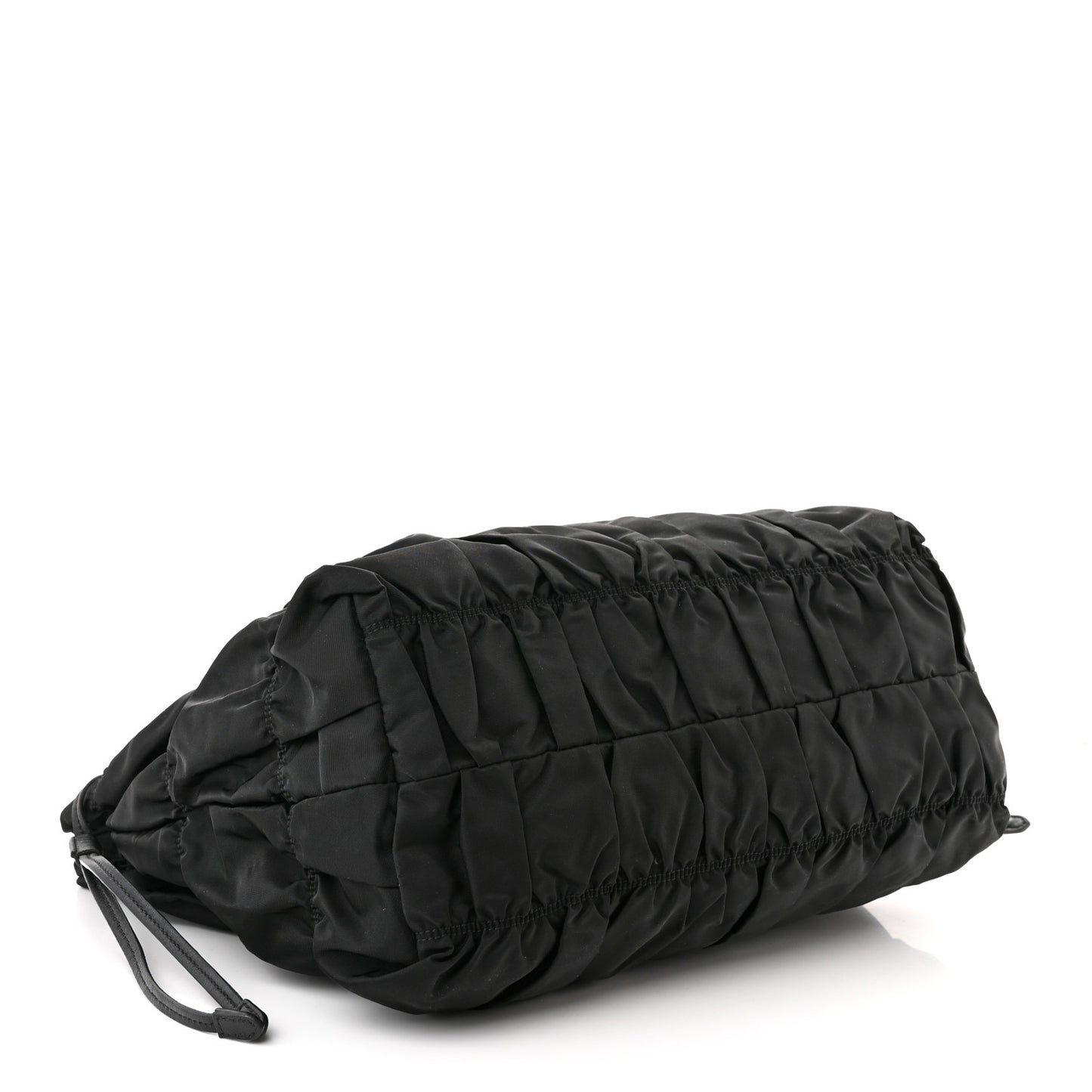 Tessuto Nylon Gaufre Tote Black