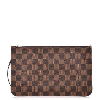 Louis Vuitton Damier Ebene Neverfull MM GM Pochette 1 of 8