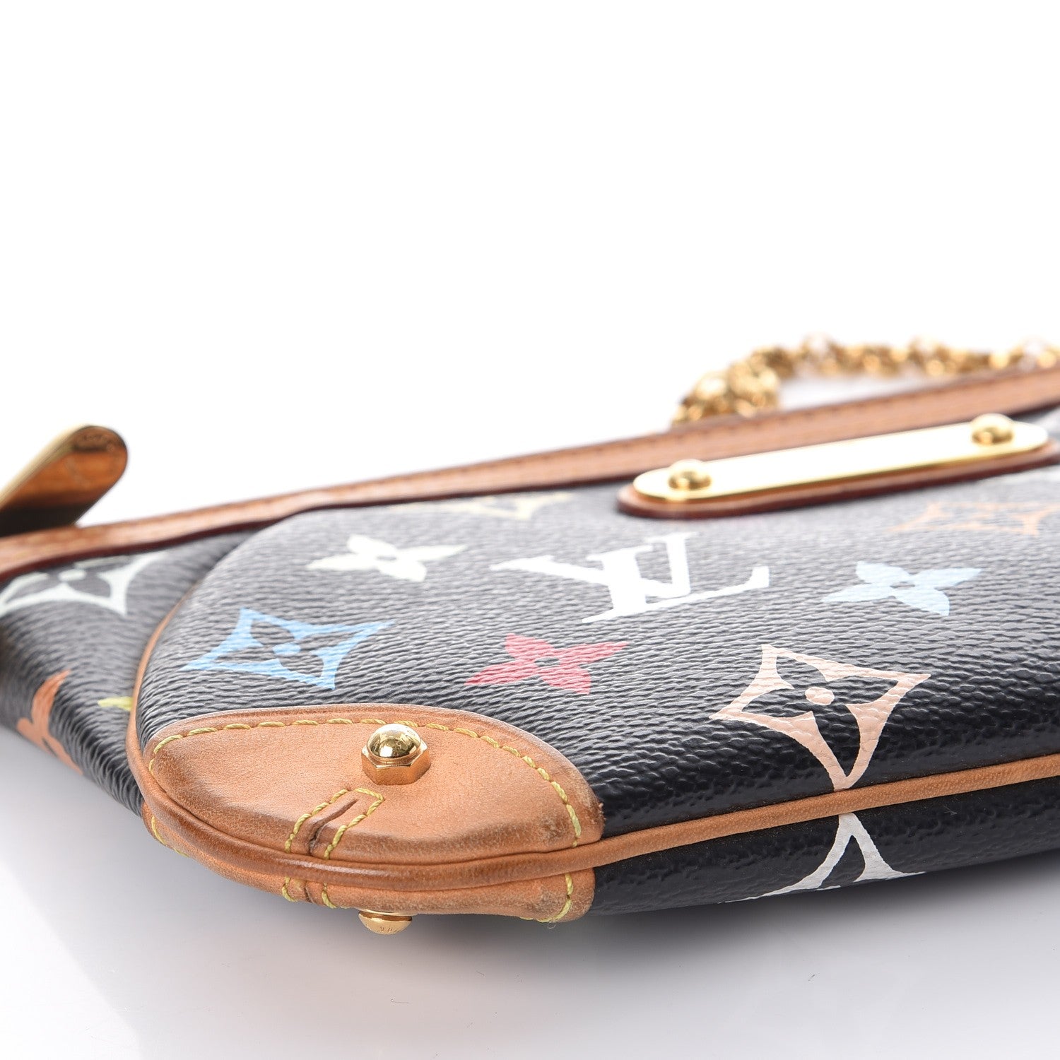 Louis Vuitton Monogram Multicolor Pochette Milla MM Black 9 of 14