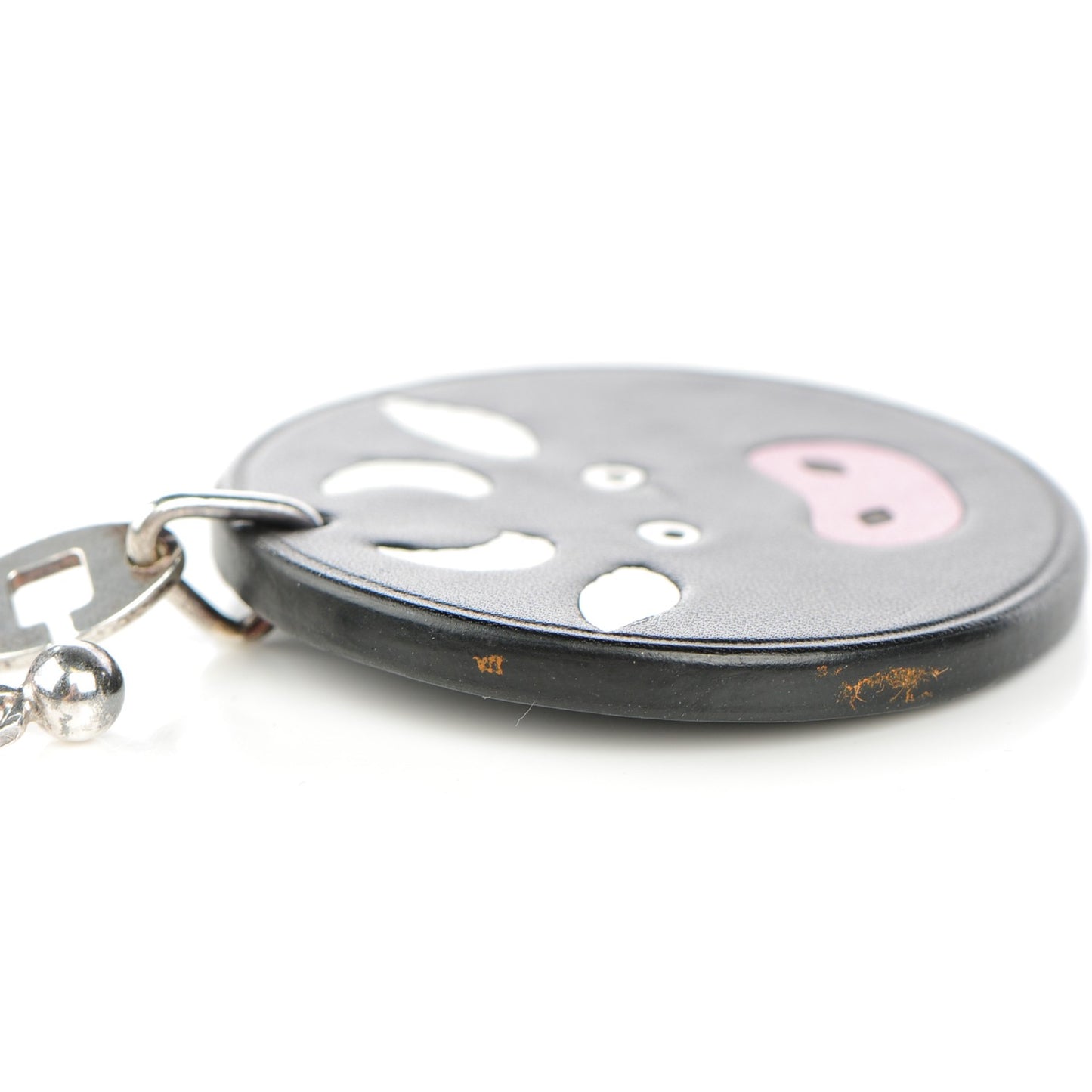Box Bull Key Chain Bag Charm Black