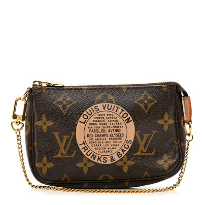 Louis Vuitton Monogram Complice Trunks and Bags Mini Pochette Accessories Beige 1 of 6