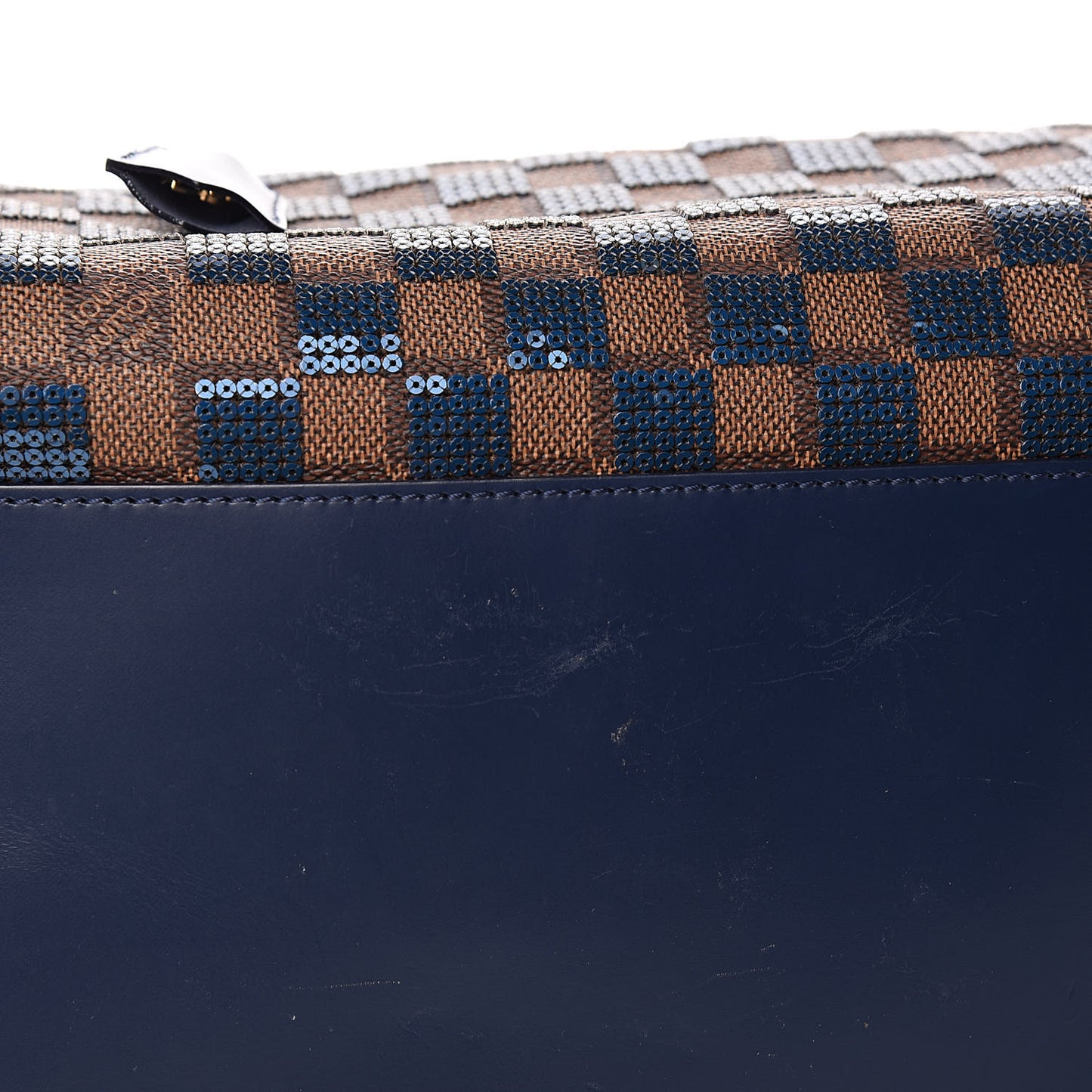Damier Paillettes Speedy 30 Blue